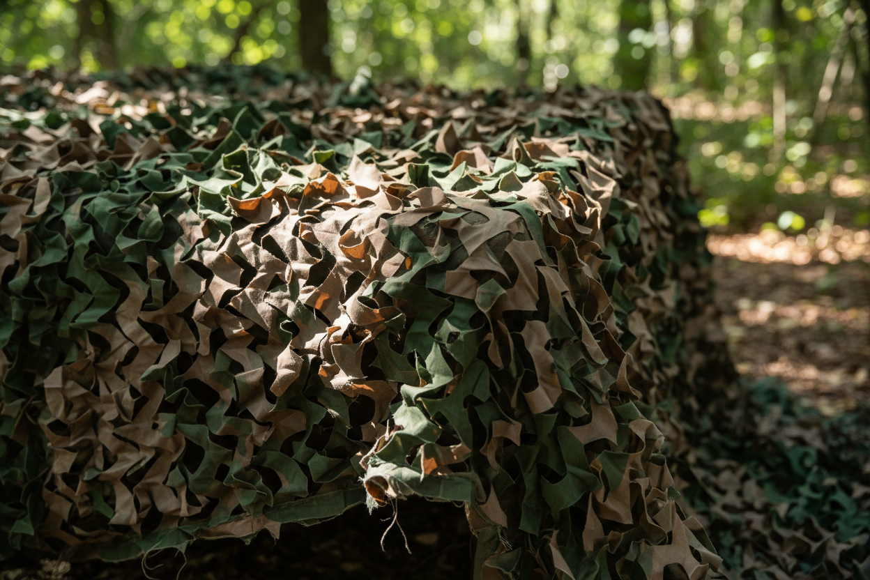 red de camuflaje