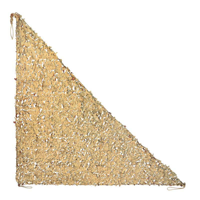 Red de camuflaje triangle color arena