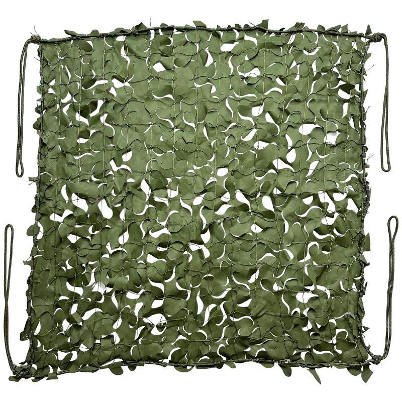 lona de camuflaje reforzada verde