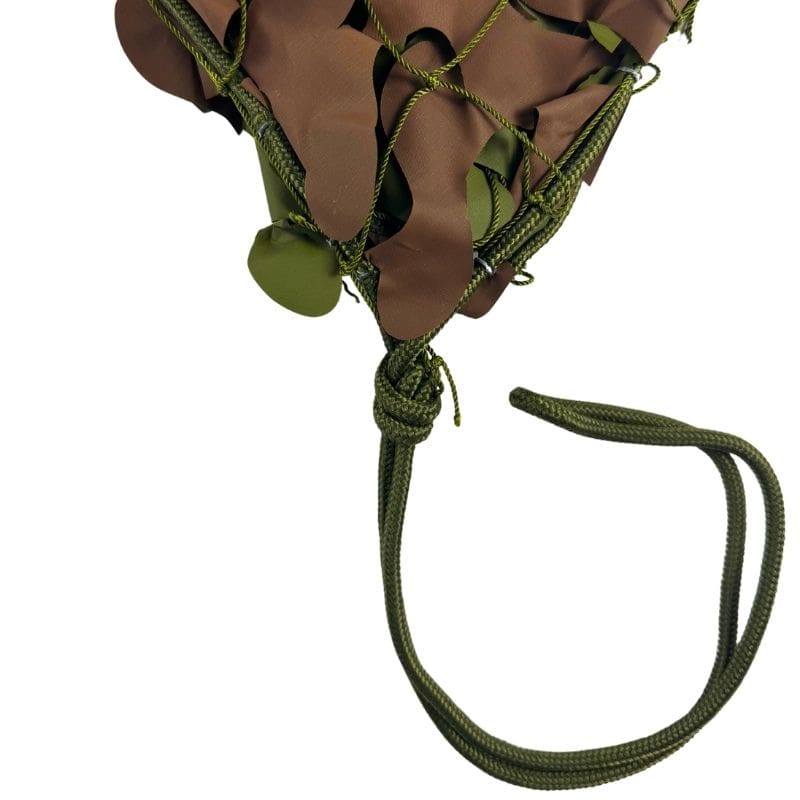 Red de camuflaje triangular militar