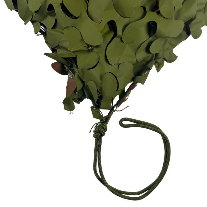 Red militar triangular de camuflaje