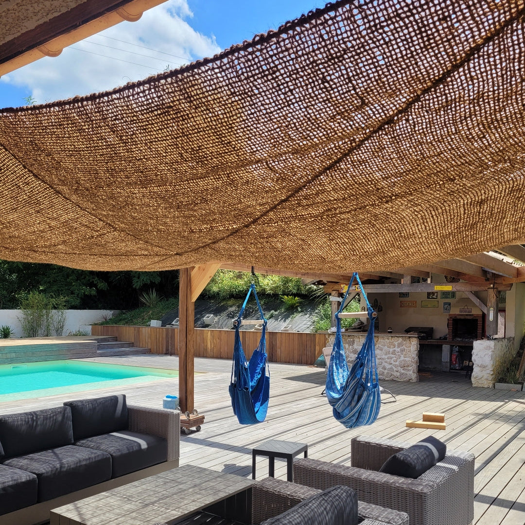 Toldo fibra de coco