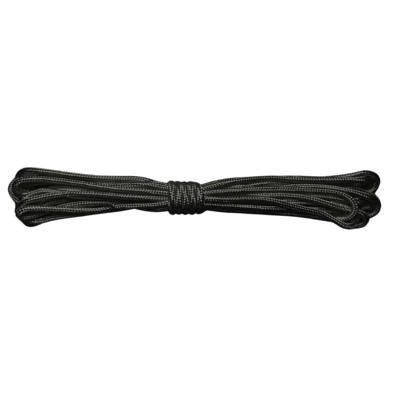 cuerda de fijación para red de camuflaje gris