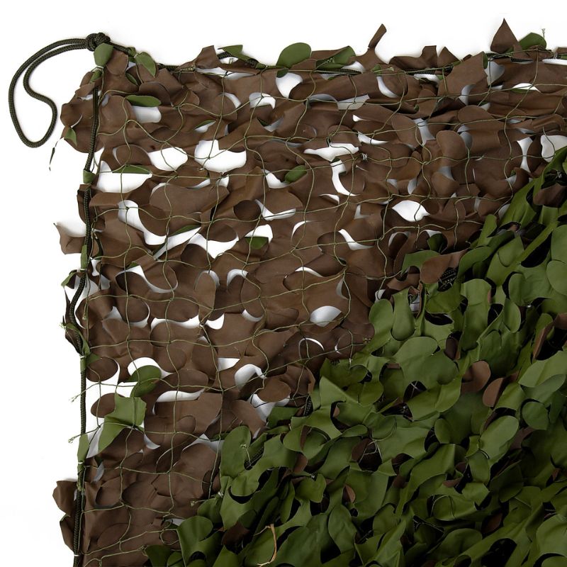 Rede de camuflagem militar triangular