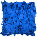 Red de camuflaje triangular azul
