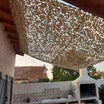 Red de camuflaje reforzada con acero