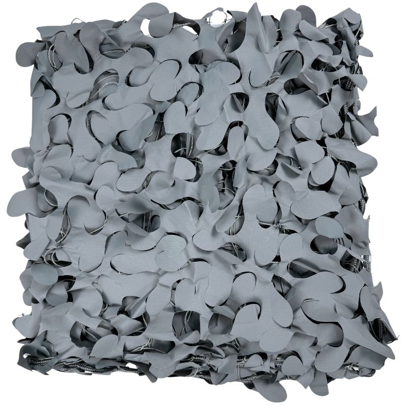 Red de camuflaje reforzada gris