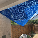 Red de camuflaje triangular azul