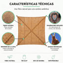Toldo de fibra de coco