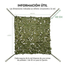Rede de camuflagem triangular militar