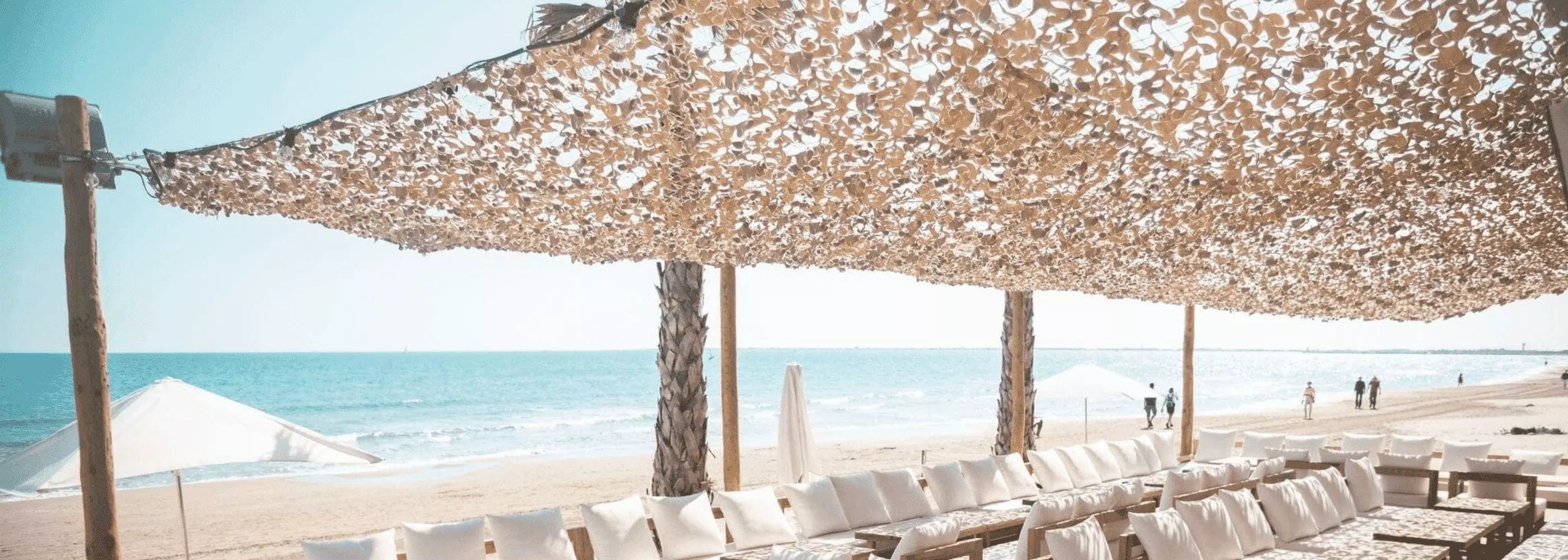 red de camuflaje beige