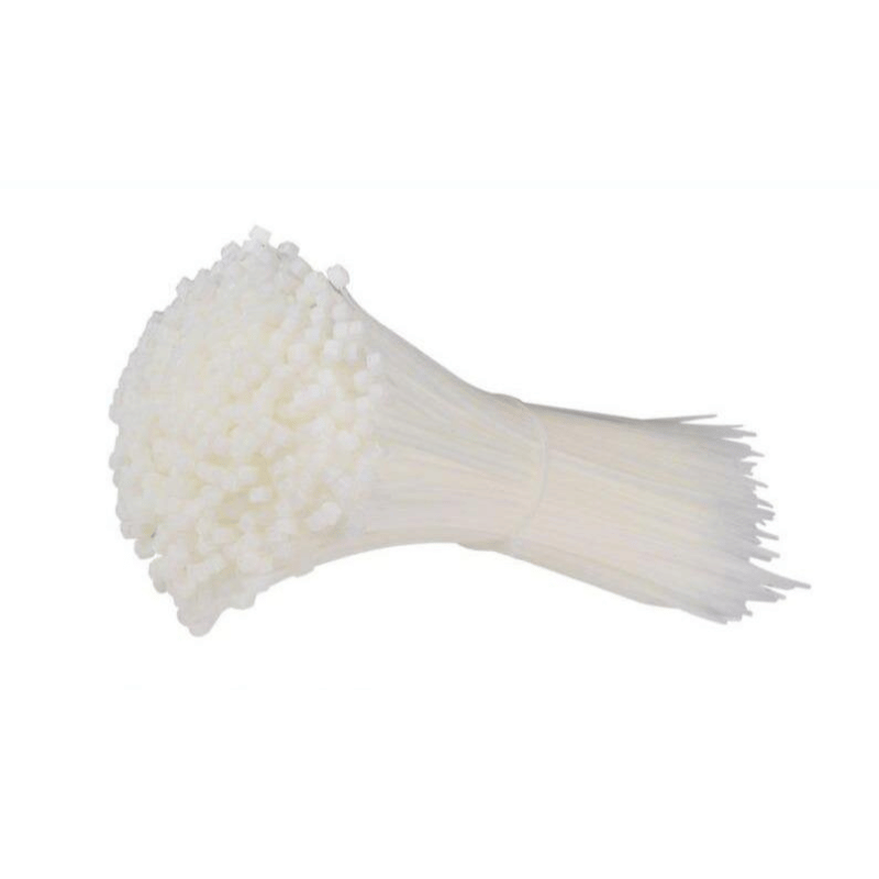 Brida de nylon blanca