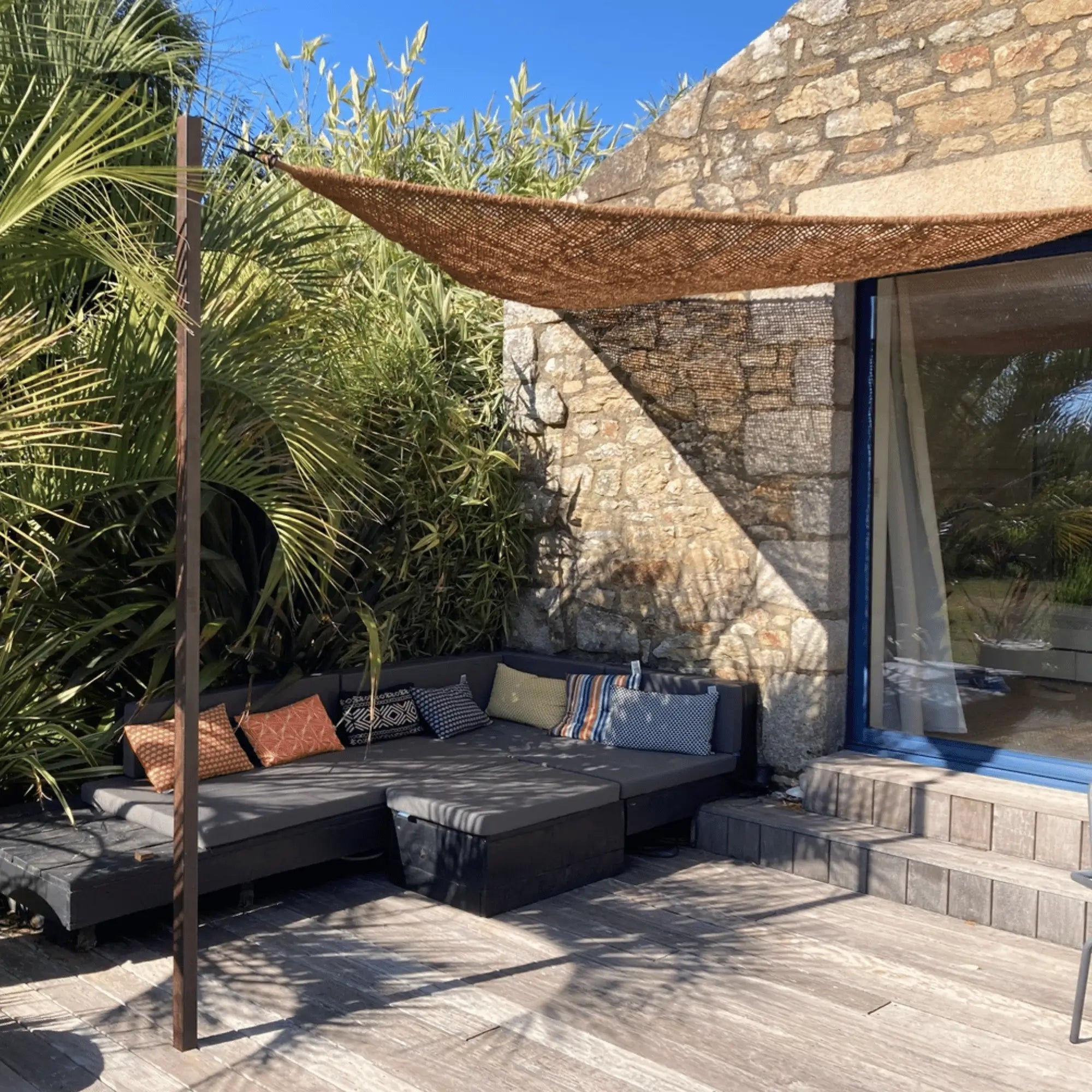Toldo fibra de coco